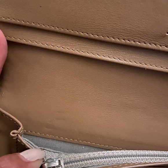 Authentic Chanel tan caramel wallet - Picture 6 of 8
